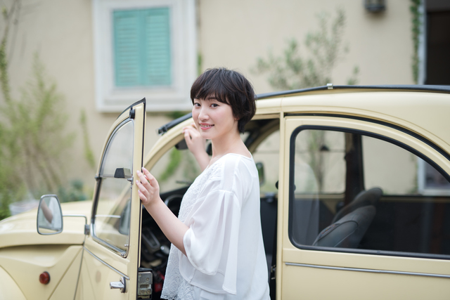 運転免許を持つケアマネ女性